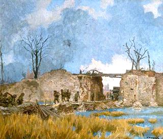 Lille Gate, Ypres, Belgium, First World War