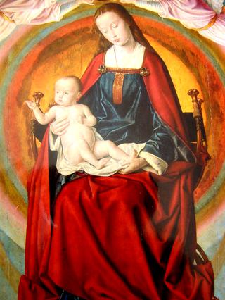 Triptyque de Moulins (détail)