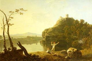 Dolbadarn Castle on a Summer Evening