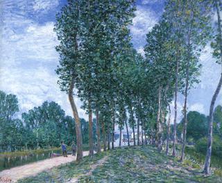The Loing River at Moret