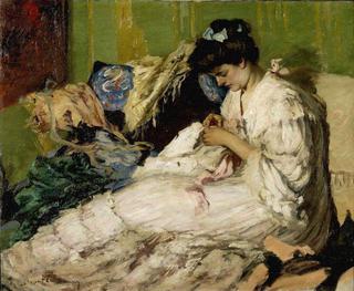Lady Sewing