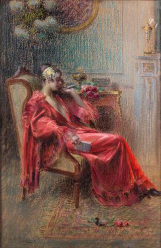 Le Deshabille Rouge