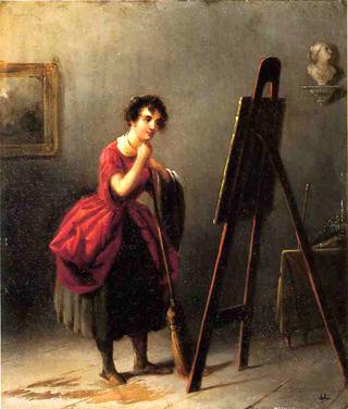 Artist's Studio - The Critic