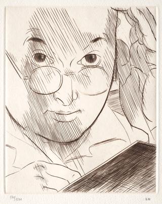 Self-Portrait, 'Marcoussis Engraving'