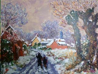 Snow at Bonnieres