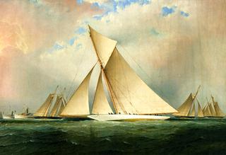 America's Cup Yacht 'Vigilant', 1893