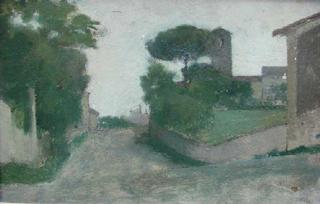 Road in an Italian Village