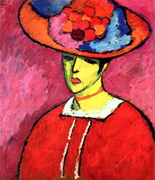 Schokko in a Wide Brimmed Hat