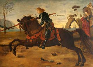 Saint George (after Vittore Carpaccio)