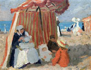 Sur la plage