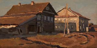 A Village House under the Evening Sun, Unzha