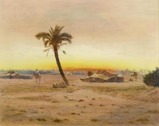 Oasis near Cairo (Oase bei Kairo)