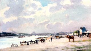The Banks of the Seine at Bercy, Evening Effect