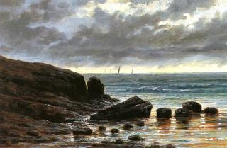 Seascape (one of a pair)