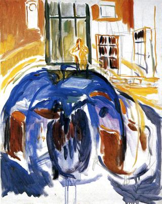 Self-Portrait During Eye Disease