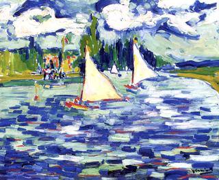 Sailboats at Chatou