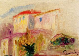 La Poste at Cagnes (study)