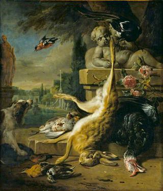 Dead Hare and Dog