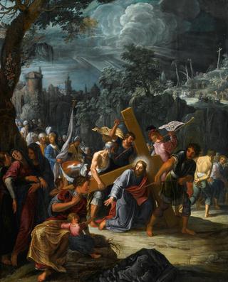 Christ On The Road To Calvary