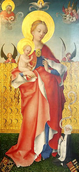 Virgin with the Violet
