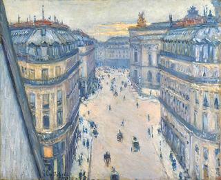 Rue Halevy, Seen from the Sixth Floor