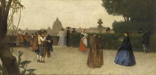 Terrace of the Villa Medici, Rome