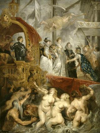 Maria de' Medici's arrival in Marseille