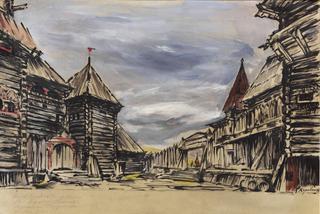 Stage Design for Knyaz Igor, Mariinsky Theatre