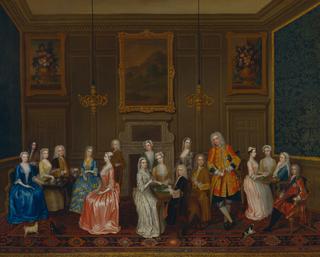 Tea Party at Lord Harrington's House, St. James's
