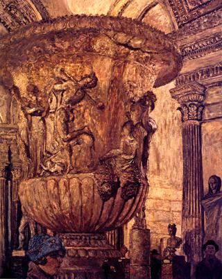 The Salle des Cariatides at the Louvre