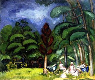 In the Bois de Boulogne