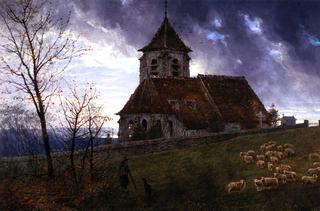 Église de Chelles, Le Soir