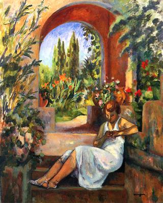 Figure under an Arch