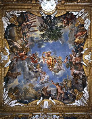 Ceiling of Palazzo Pitti