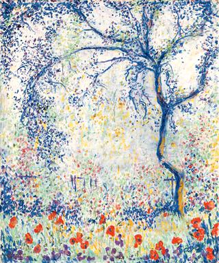 Plum Tree in Artist's Garden