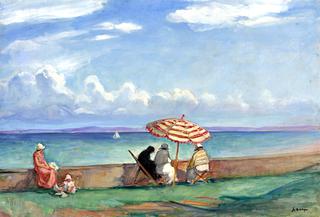 By the sea