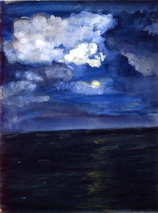 Moonlit Seascape