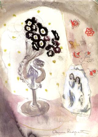 Still LIfe of Flowers in a Venetian Vase