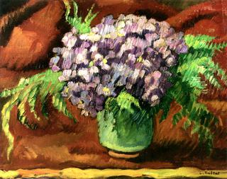 Bouquet of Flowers in a Lenoble Vase