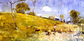A Dusty Road at Templestowe