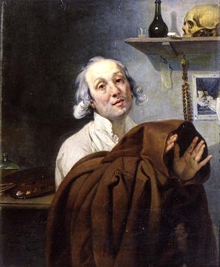 Self Portrait as a Monk
