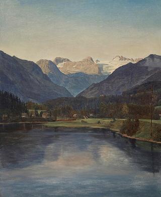 Lake Altaussee and the Dachstein