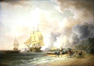 1794年3月20日，马提尼克，路易斯堡被攻占