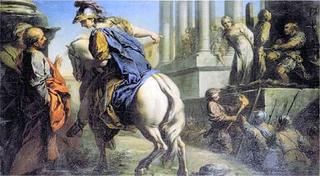 Jerusalem Delivered - Clorinda Freeing Olinda and Sophronia