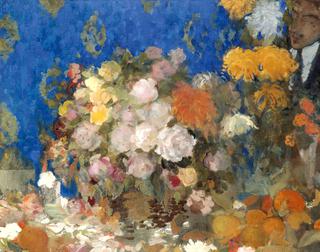 Still Life with Self Portrait