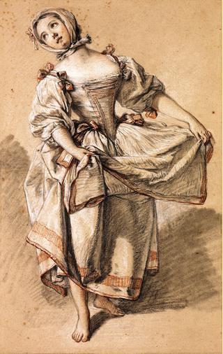 Young Country Girl Dancing