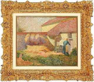 Farm with Yellow Roof
