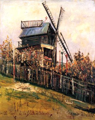 The Moulin de la Galette in Montmartre