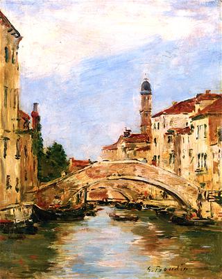 Small Canal in Venice