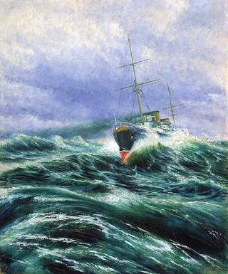 Stormy seas